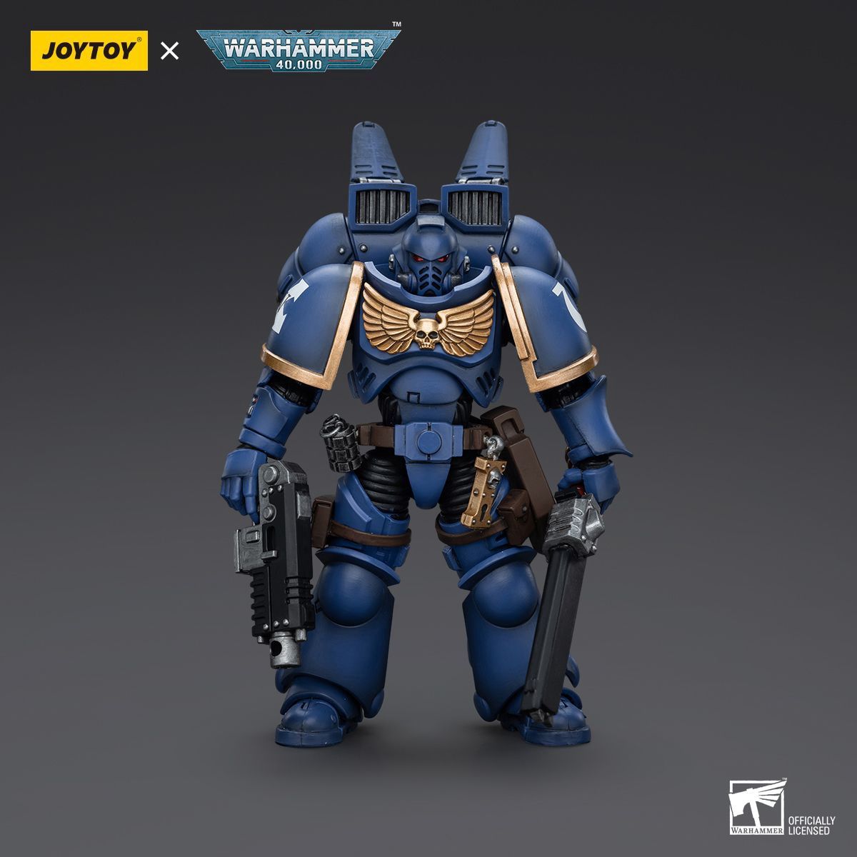 JOYTOY x WARHAMMER - Ultramarines Jump Pack Intercessors Intercessor 1 (1/18 Scale)
