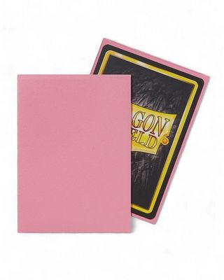 Dragon Shield Sleeves Standard Size 100pk - Matte Pink