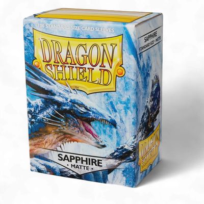Dragon Shield Sleeves Standard Size 100pk - Matte Sapphire