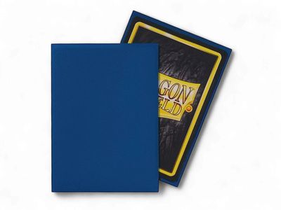 Dragon Shield Sleeves Standard Size 100pk - Matte Blue