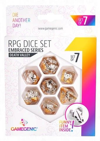 Gamegenic Embraced Series - Death Valley - RPG Dice Set (7pcs)