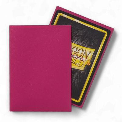 Dragon Shield Sleeves Standard Size 100pk - Matte Magenta