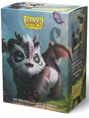 Dragon Shield Sleeves Standard Size 100pk -  The Pandragon Brushed Art
