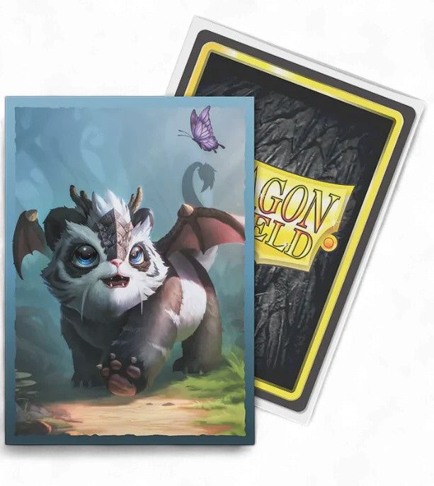 Dragon Shield Sleeves Standard Size 100pk -  The Pandragon Brushed Art