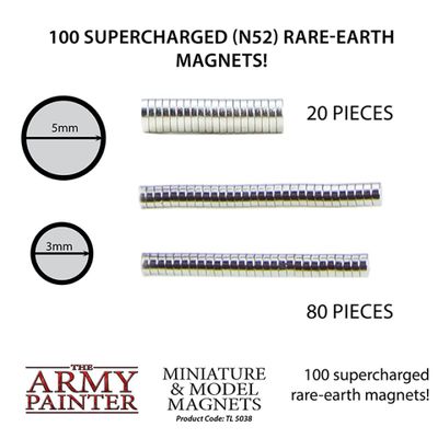 Army Painter - Tools - Miniature &amp; Model Magnets