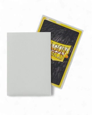 Dragon Shield Sleeves Standard Size 100pk - Matte White