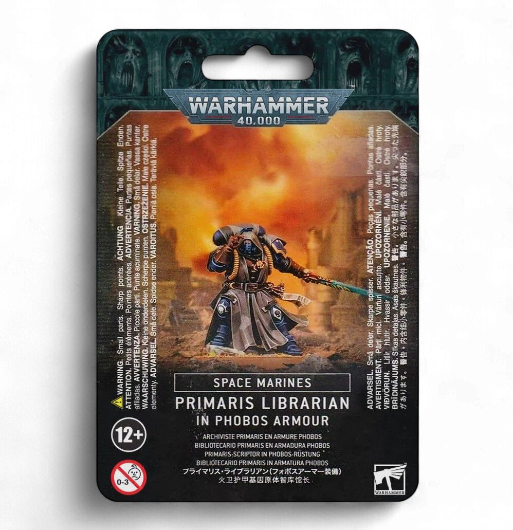 Space Marines: Primaris Librarian In Phobos Armour