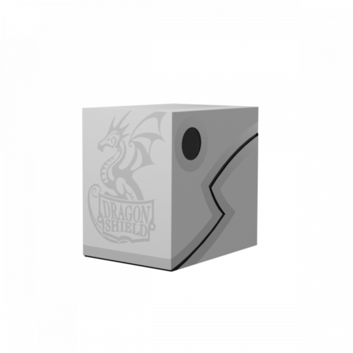 Dragon Shield: Deck Box – Double Shell – Ashen White/Black