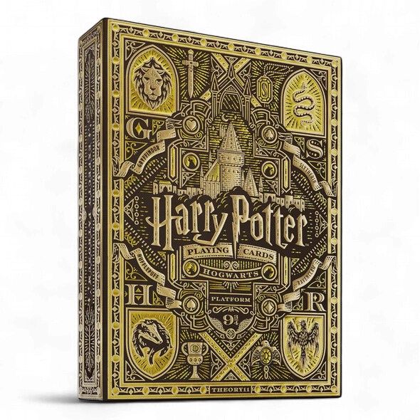 Harry Potter Playing Cards - Yellow (Hufflepuff)