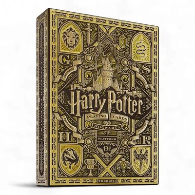 Harry Potter Playing Cards - Yellow (Hufflepuff)