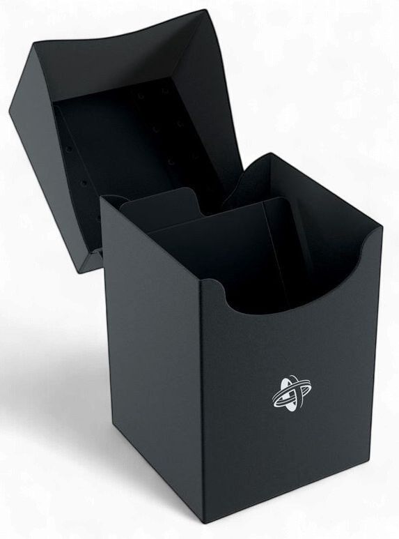 Gamegenic Deck Holder Holds 100 Sleeves Deck Box Black