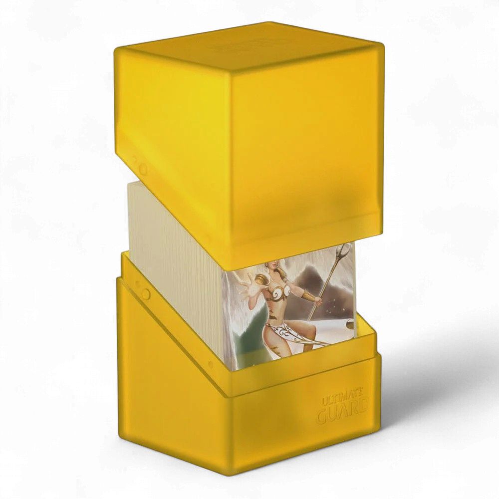 Ultimate Guard Boulder™ Deck Case 80+ (Amber)