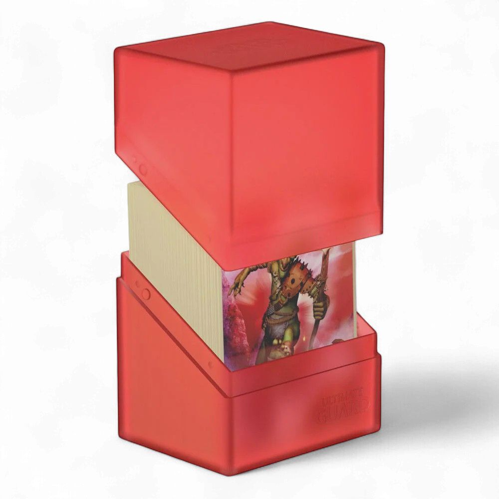 Ultimate Guard Boulder™ Deck Case 80+ (Ruby)