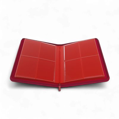 Gamegenic Zip Up Album 8 Pocket Red