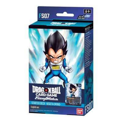 Vegeta (Mini) Starter Deck - Dragon Ball: Fusion World (+1 Ultra Limit Booster Inside)