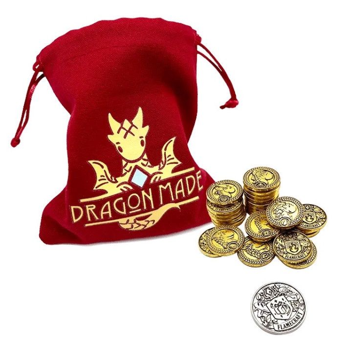 Flamecraft New Metal Coins (Damaged Packaging)