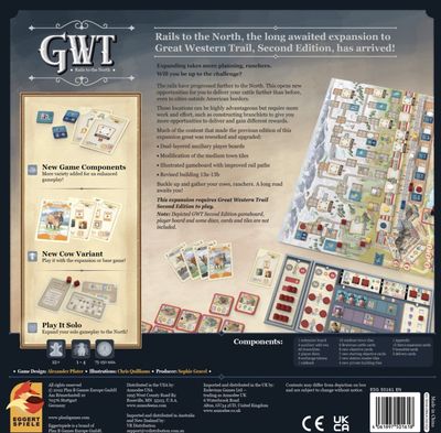 Great Western Trail Rails to the North Second Edition