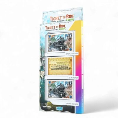 Gamegenic Ticket To Ride Europe Art Sleeves