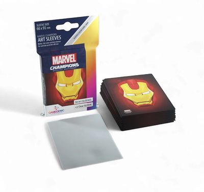 Gamegenic Marvel Champions Art Sleeves - Iron Man