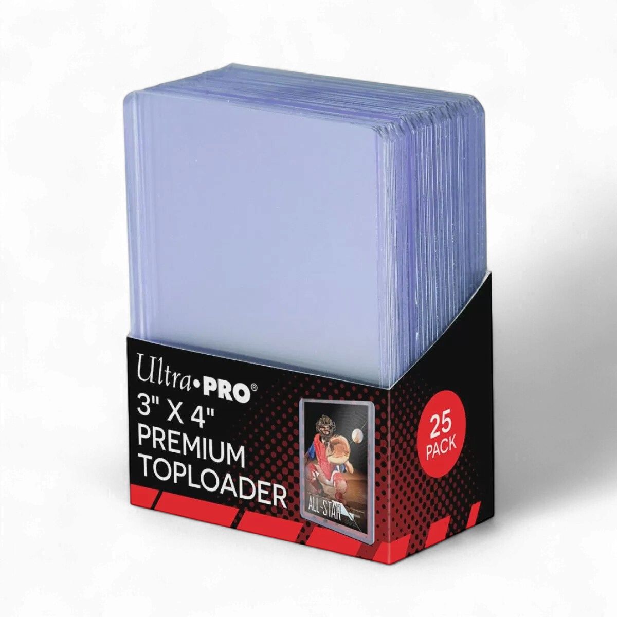 Ultra Pro: UP81145 3" X 4" Ultra Clear Premium Toploader 25ct