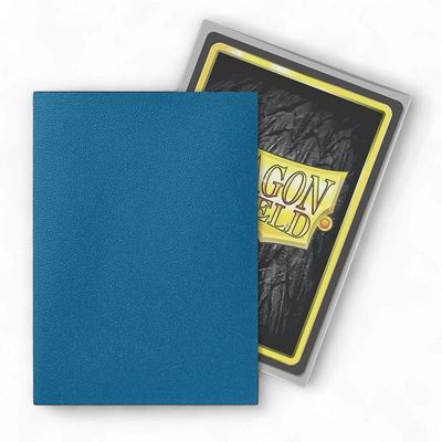 Dragon Shield: Sleeves – Matte Dual – Anniversary Special Edition: Cobalt &amp; Silver