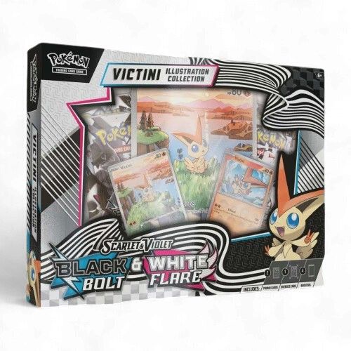 Pokemon TCG Scarlet &amp; Violet 10.5 Unova Victini Illustration Collection (August 1)