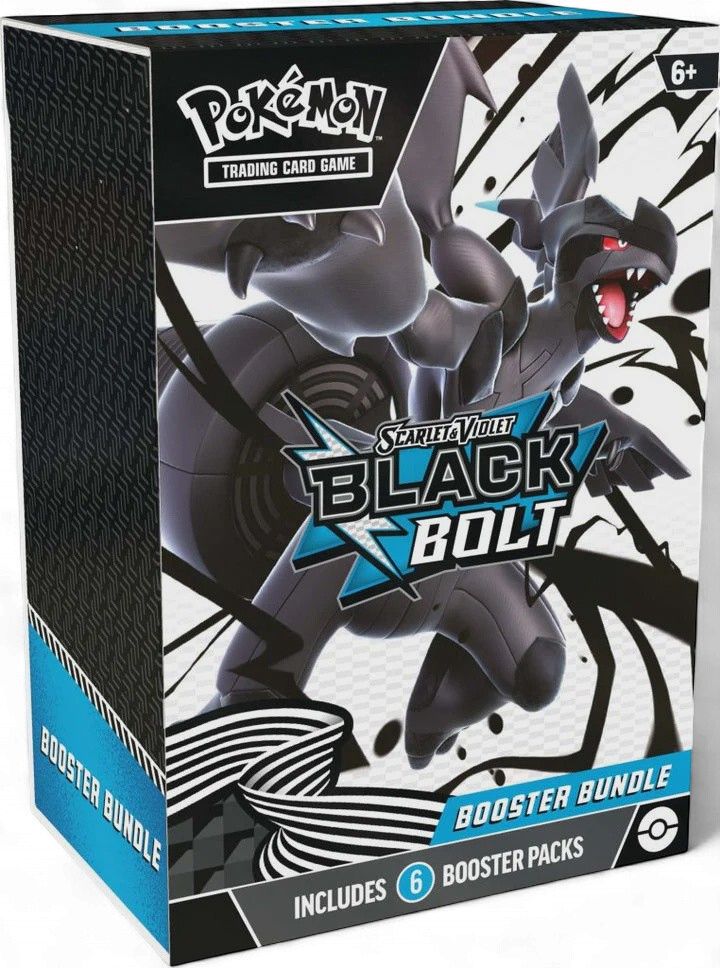 Pokemon TCG Scarlet &amp; Violet 10.5 Black Bolt Booster Bundle Set