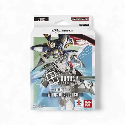 Gundam Card Game: Starter Deck Display – Wings of Advance [ST02]