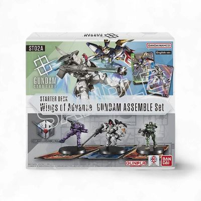 Gundam Card Game: Assemble Starter Set Display – Wings of Advance [ST02A]