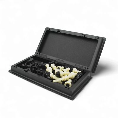 LPG Classics Plastic Magnetic Travel Chess Set - 20 cm Foldable Board