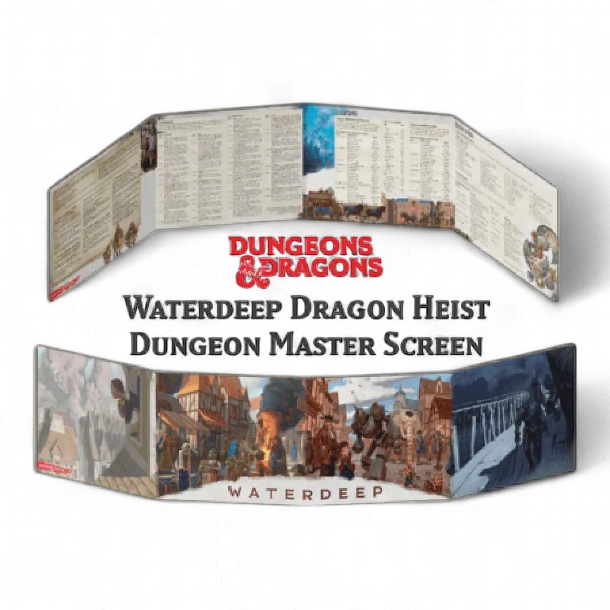 D&amp;D: Waterdeep – Dragon Heist – Dungeon Master's Screen