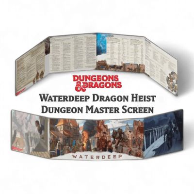 D&amp;D: Waterdeep – Dragon Heist – Dungeon Master's Screen