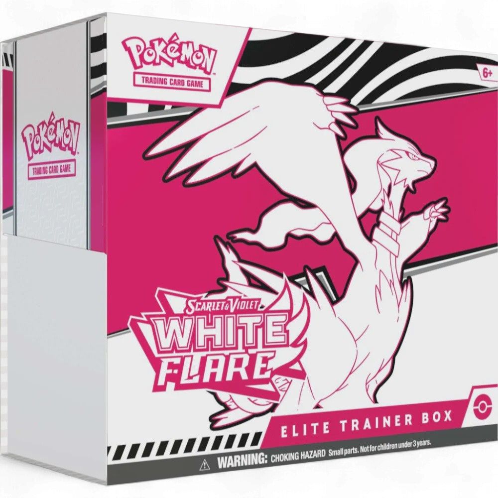 Pokemon TCG Scarlet &amp; Violet 10.5 White Flare Elite Trainer Box (ETB)