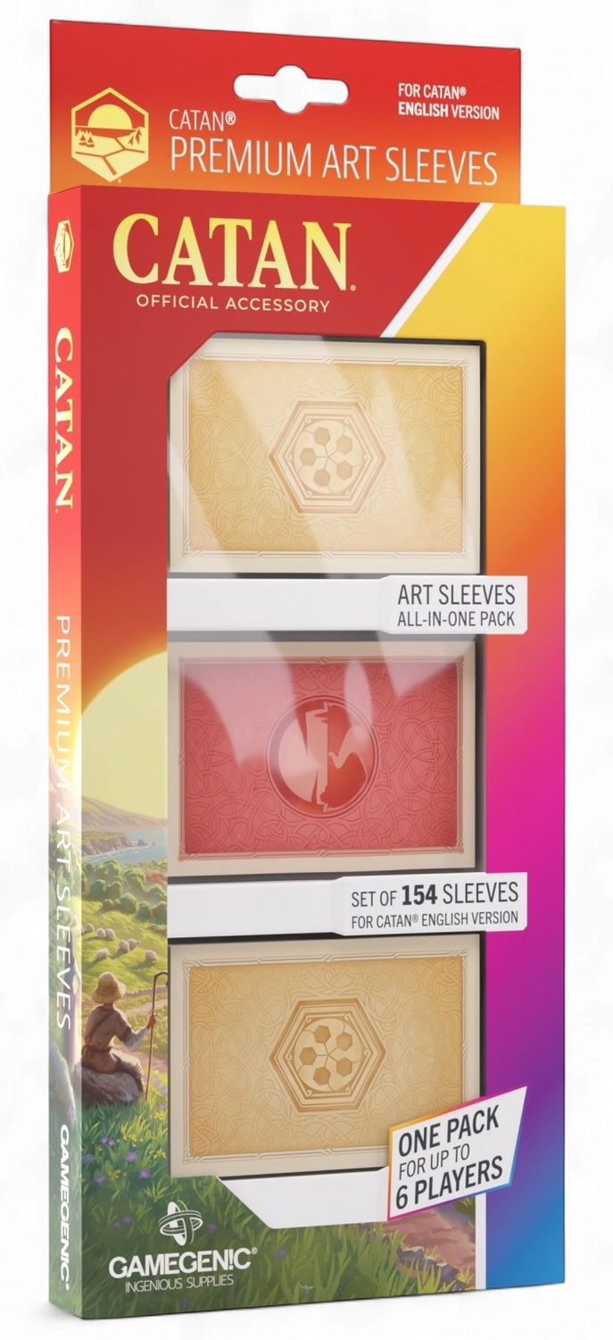 Gamegenic CATAN Art Sleeves