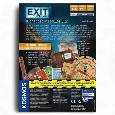 Exit the Game: The Dastardly Kidnapping in Fortune City