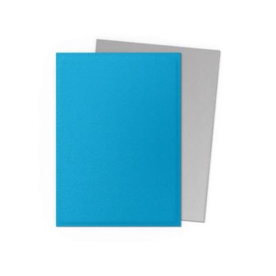 Dragon Shield: Sleeves – Matte Dual – Sky Blue &amp; Silver