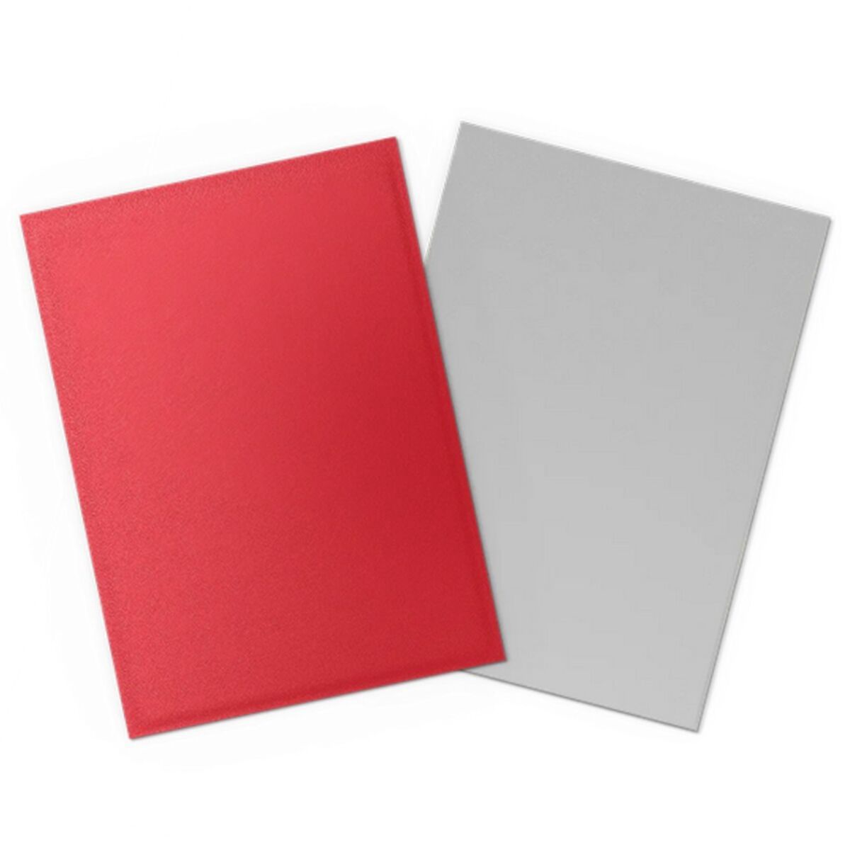 Dragon Shield: Sleeves – Matte Dual – Crimson &amp; Silver