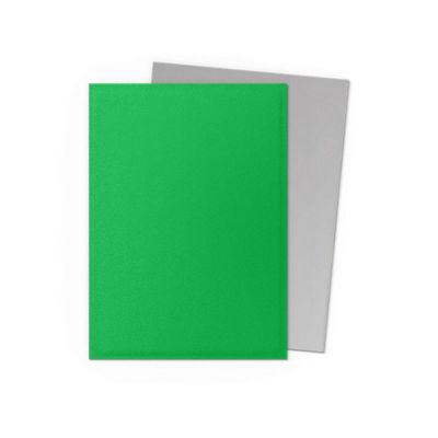 Dragon Shield: Sleeves – Matte Dual – Apple Green &amp; Silver