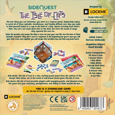Sidequest The Isle of Cats