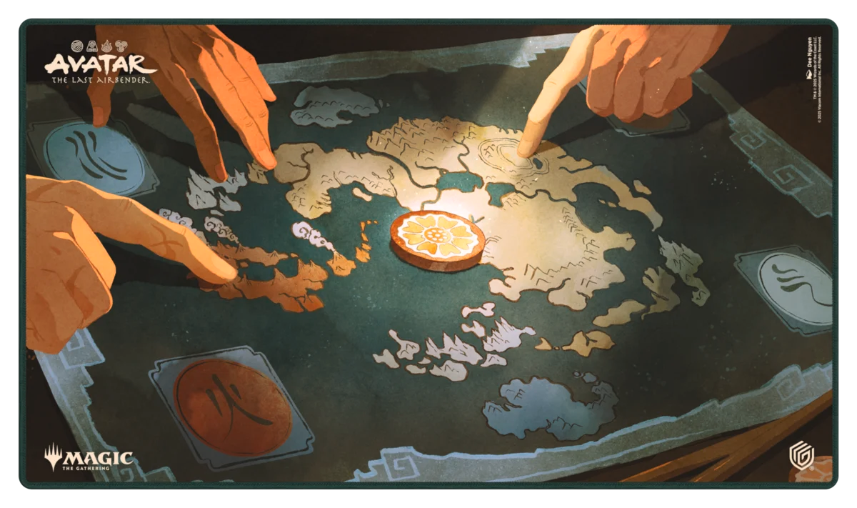 Magic Playmat - Avatar: The Last Airbender - White Lotus Tile
