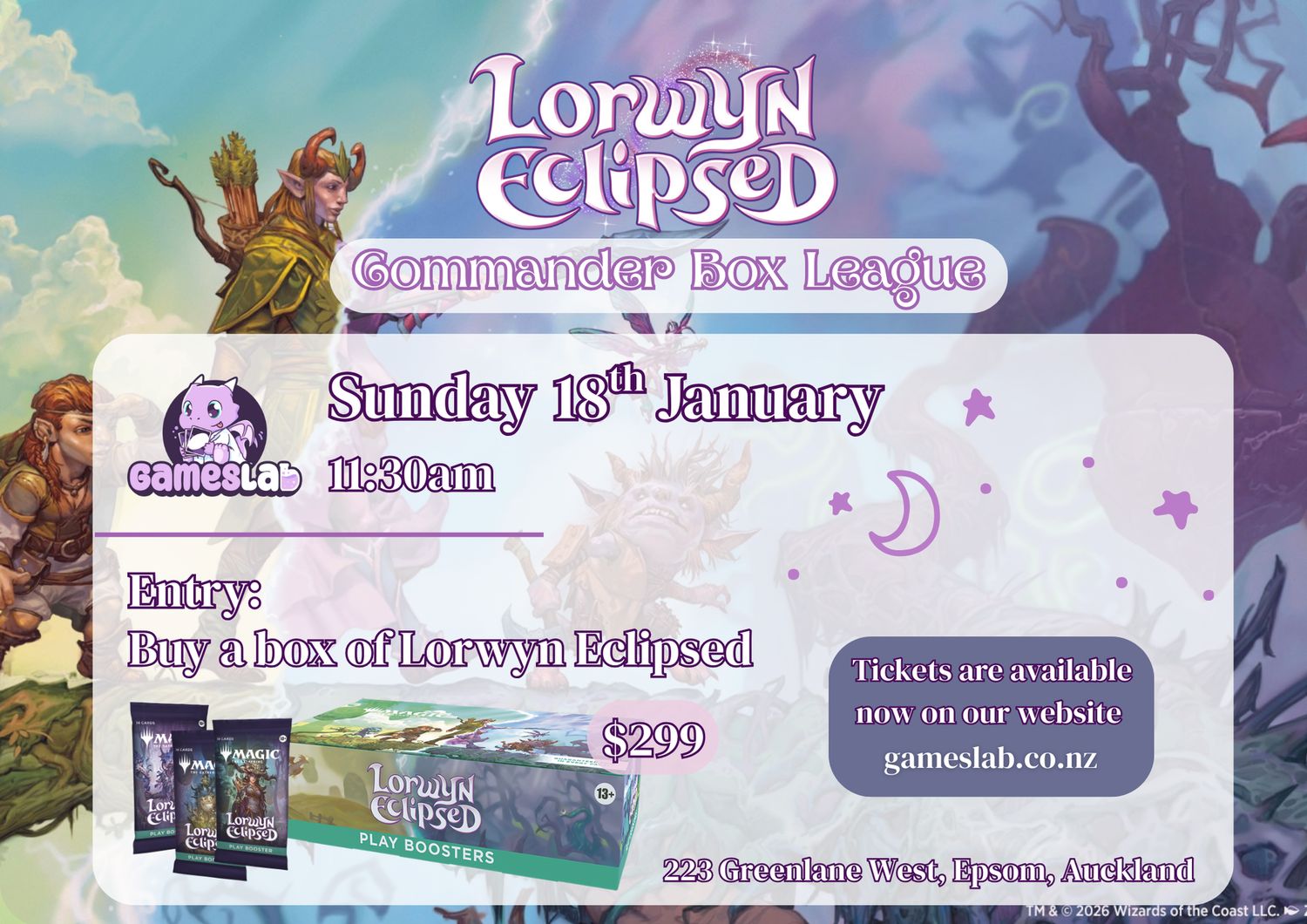 Lorwyn Eclipsed Commander Box League
