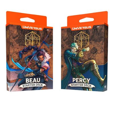 UniVersus Critical Role: Heroes of Exandria Percy Starter Deck