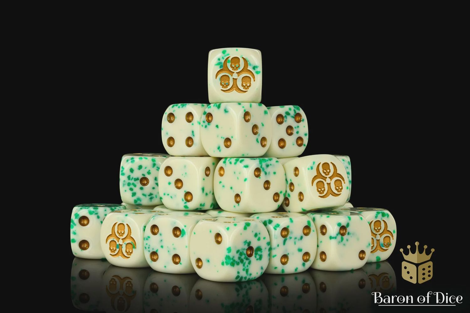 Baron of Dice: Pestilence - D6 (25)