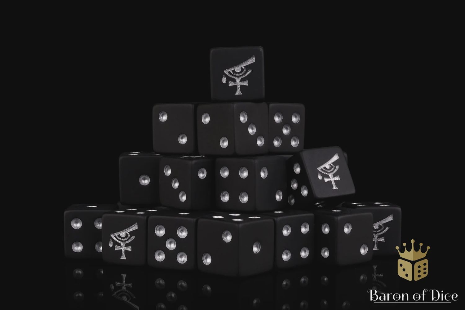 Baron of Dice: Eye of Isha - Square D6 (25)