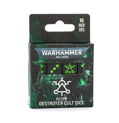 Warhammer 40,000: Necrons Destroyer Cult Dice