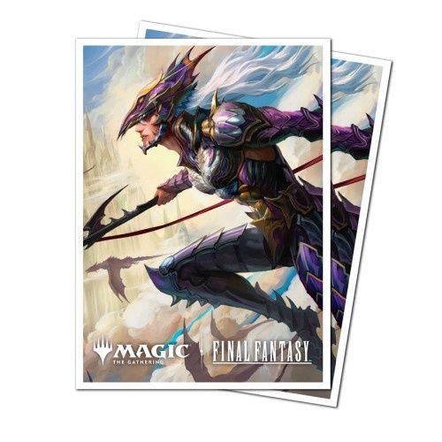 Magic x Final Fantasy: 105ct Apex Deck Sleeves - Kain, Traitorous Dragoon