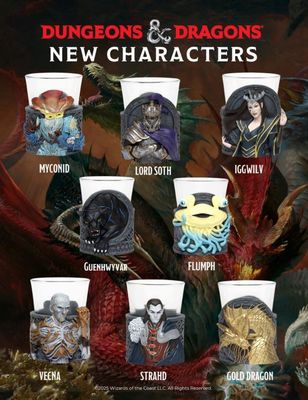Sirius Dice – D&amp;D Mini Dice Cups PDQ (Series 2)