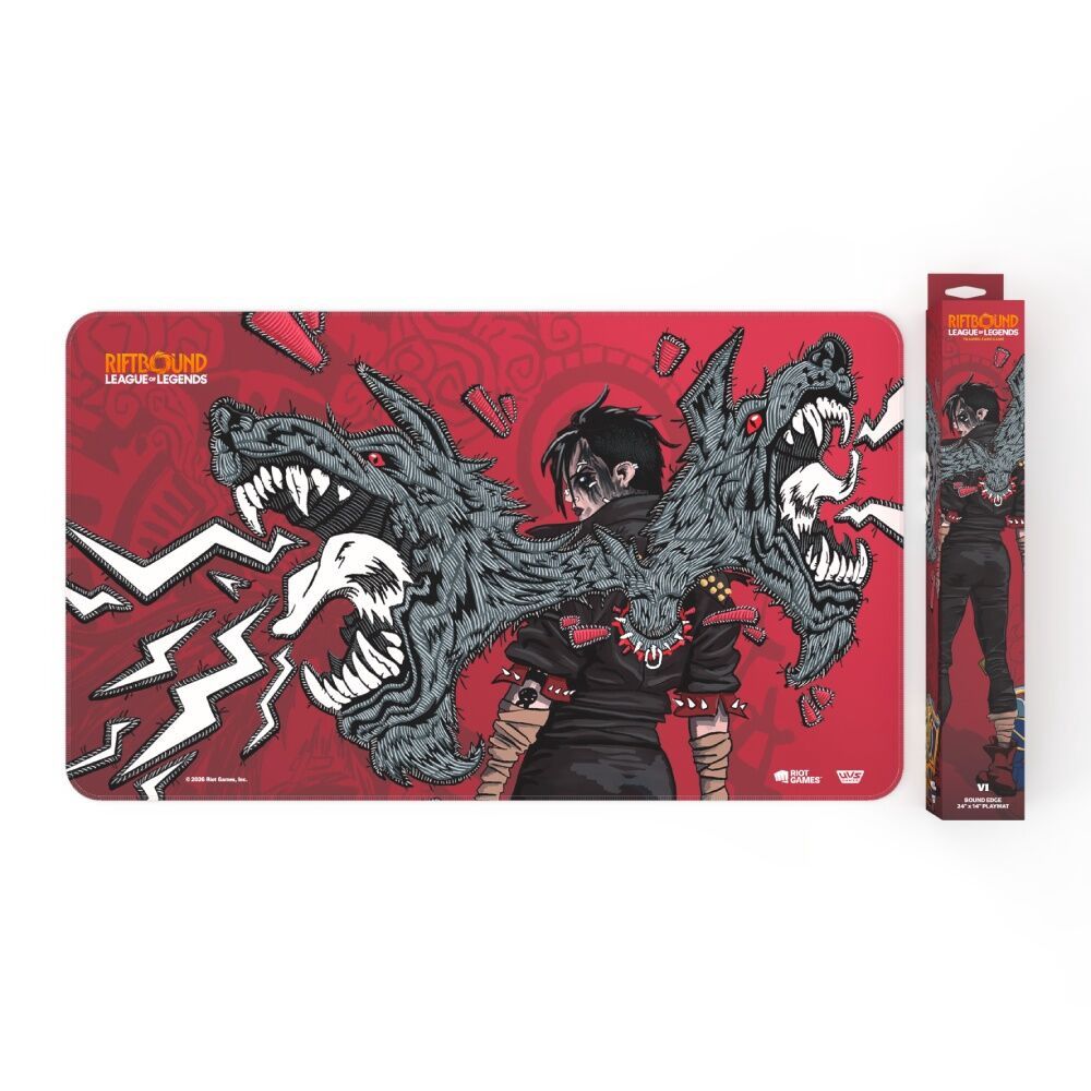 Riftbound Set Three: Unleashed - Playmat Vi, Piltover Enforcer