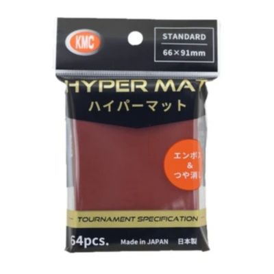 KMC: Sleeves – Hyper MAT: Red
