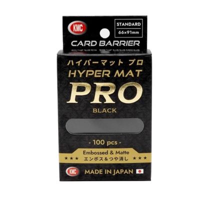 KMC: Sleeves – Hyper MAT PRO: Black